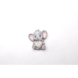Elefante magnete rosa