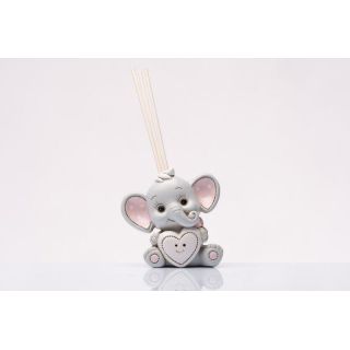 Elefante profumatore rosa senza essenza