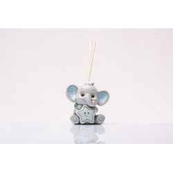 Elefante profumatore azzurro senza essenza