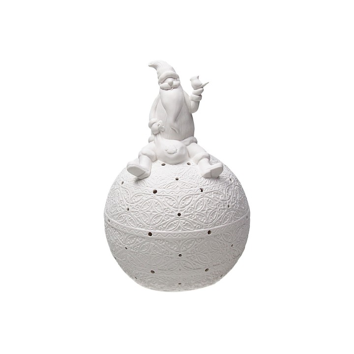 Lume tondo babbo natale led 15 x 23 cm | CarinCasa