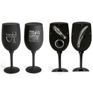 Calice regalo con tre accessori da sommelier