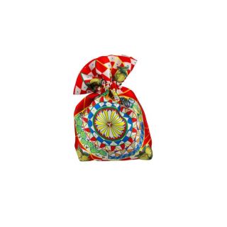 Sacchetto con tirante decoro maiolica