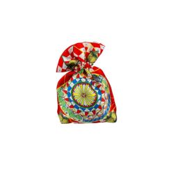 Sacchetto con tirante decoro maiolica