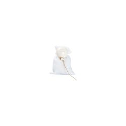 Magnete palloncino bianco con corda e con 4 frasi