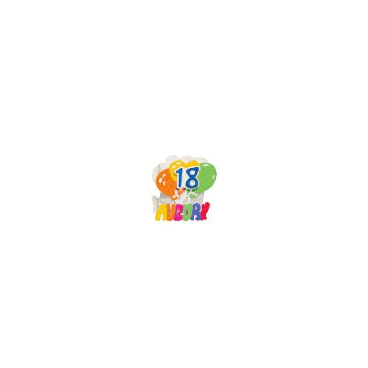 Scatolina in legno auguri con 18 gessetto