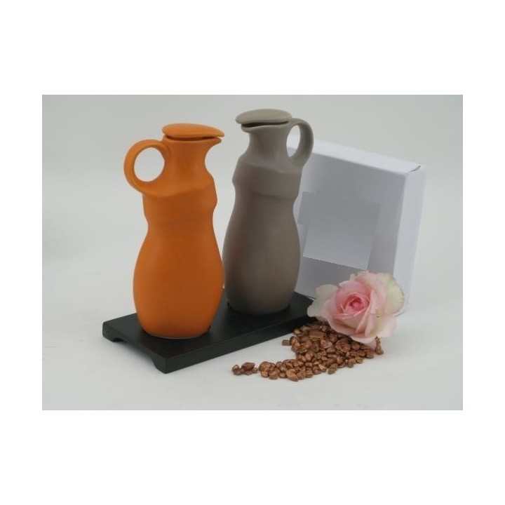 Set olio e aceto in ceramica