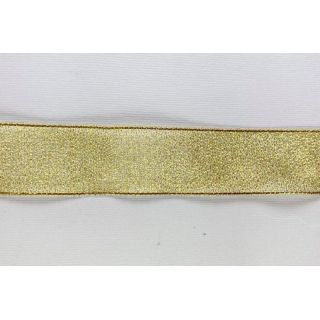 Nastro o organza brillantato oro