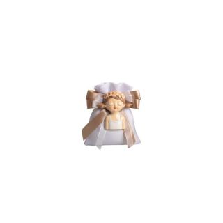 Magnete bimba resina in bianco