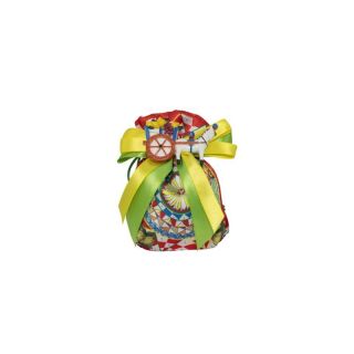 Sacchetto maiolica con magnete carretti siciliani