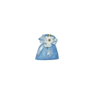 Magnete orsetto resina bimbo con corona