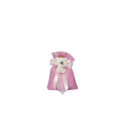 Magnete orsetto resina bimba con corona