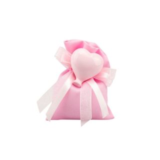 Magnete palloncino cuore rosa