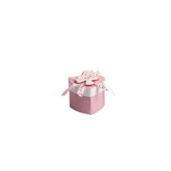 Scatoline rosa in due forme con applicazione albero della vita plexi