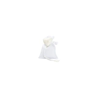 Magnete cuore bianco con nappina con 2 frasi