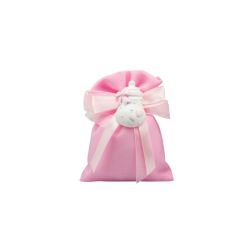 Magnete biberon / sonaglio rosa