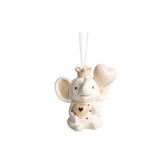 Profumatore elefante grande porcellana con LED