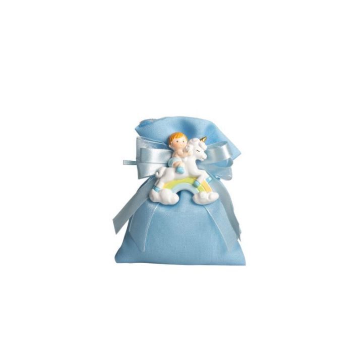 Magnete bimbo 3D resina su unicorno