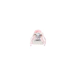 Scatolina portaconfetti elefante rosa