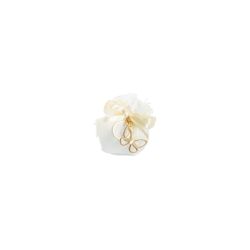 Portachiavi farfalla oro con strass