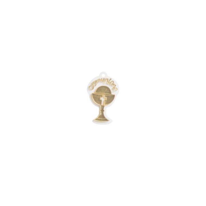 Calice plexi scontornato bianco/oro