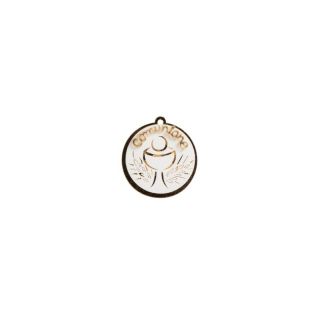 Calice plexi tondo bianco/oro