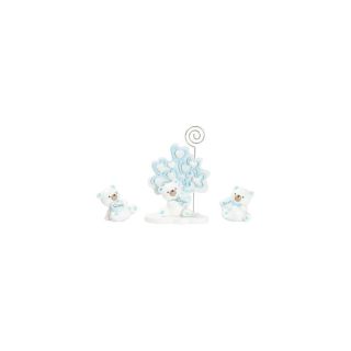 Albero della vita memo clip con orsetto baby bimbo 3D