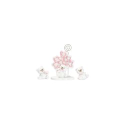 Albero della vita memo clip con orsetto baby bimba 3D