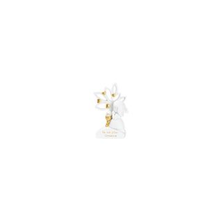Albero con bimba comunione oro in resina