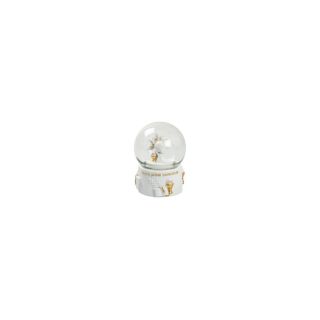 Sfera di neve bimba comunione oro
