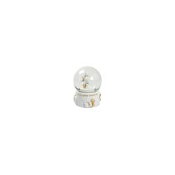Sfera di neve bimba comunione oro