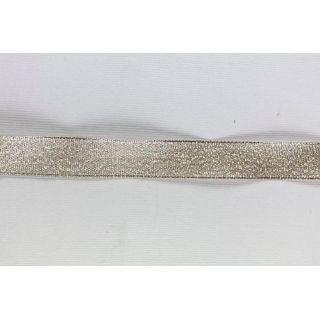 Nastro o organza brillantato champagne