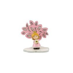 Albero della vita rosa con principessa rosa