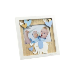 Portafoto in legno baby bimbo elefante 4x6