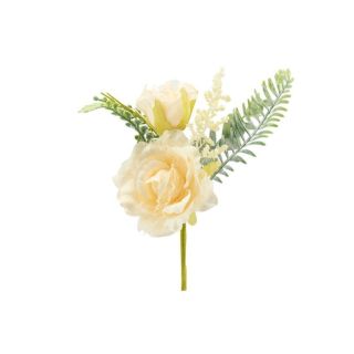 Tralcio fiori panna