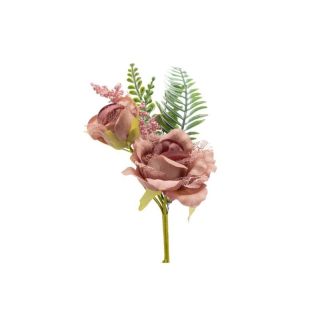 Tralcio fiori rosa antico