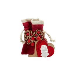 Scatolina in legno albero con gufo laurea
