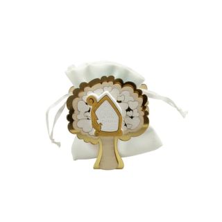 Scatolina in legno albero con calice cresima gessetto