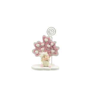 Albero della vita cuori rosa piccolo con unicorno bimba 3D con ali dor