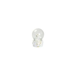 Sfera di neve bimbo cresima oro