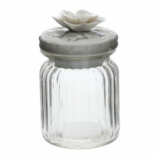 Barattolo trasparente bloom portaspezie cm 7,5x12h |…