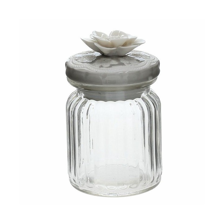 Barattolo trasparente bloom portaspezie cm 7,5x12h |…