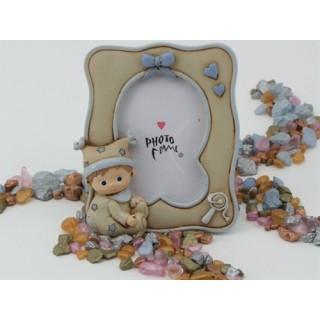 Portafoto bimbo in resina 8x10 cm | CarinCasa