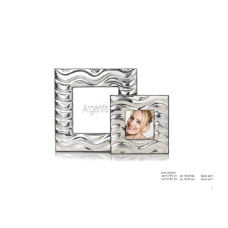 cornice in argento 10x10 cm | CarinCasa