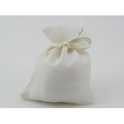 Sacchetto porta confetti avorio cm 26x17