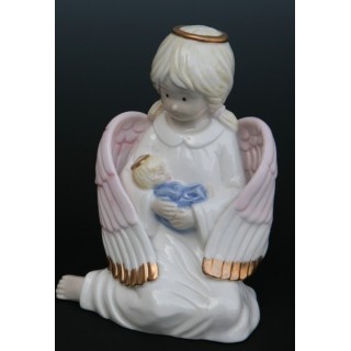 Bambolina con bimbo celeste | CarinCasa