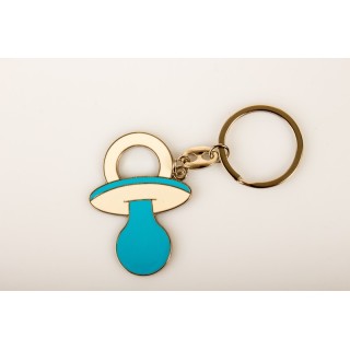 Portachiavi ciuccio celeste 240-12 | CarinCasa