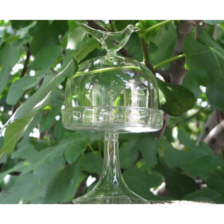 Alzatina vetro soffiato D11 H19CM | CarinCasa