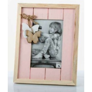 Portafoto shabby rosa 10x15