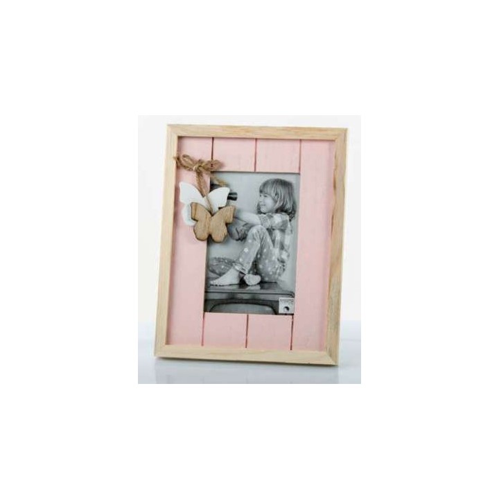Portafoto shabby rosa 10x15