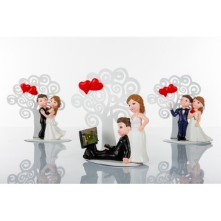 Memo clip sposini tecno 3 assortiti | CarinCasa